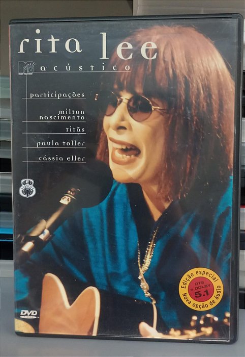 Dvd Rita Lee - Acústico Mtv Editora Roberto de Carvalho [usado]