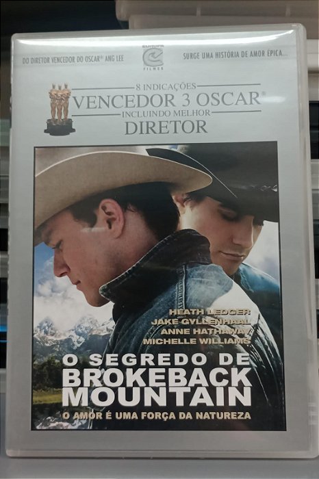 Dvd o Segredo de Brokeback Mountain, o Editora Ang Lee [usado]