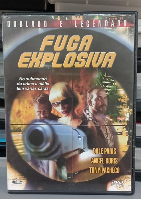 Dvd Fuga Explosiva Editora Eduardo Carrillo [usado]