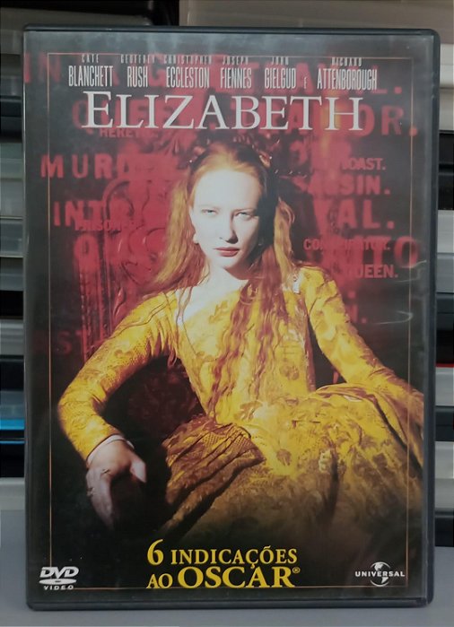 Dvd Elizabeth Editora Shekhar Kapur [usado]