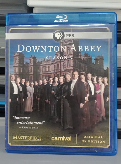 Dvd Downton Abbey - 3° Temporada / Blu-ray (edição Importada) Editora Vários [usado]
