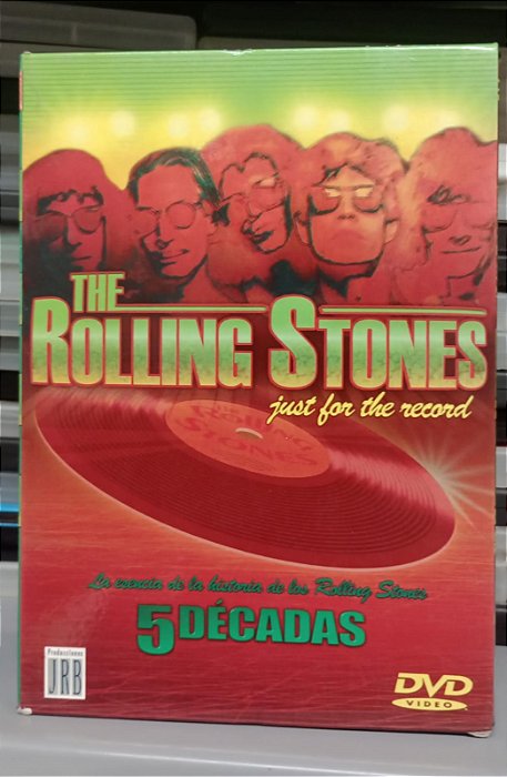 Dvd The Rolling Stones - Just For The Record Editora [usado]