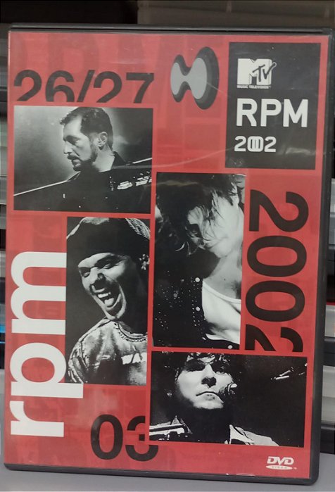 Dvd Rpm - Mtv 2002 Editora Romi Atarashi e Roger Carlomagno [usado]