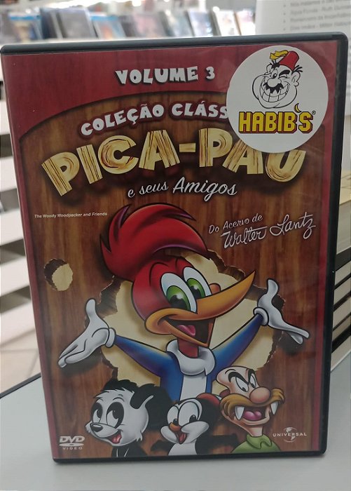 Dvd Pica-pau - Vol.3 Editora [usado]