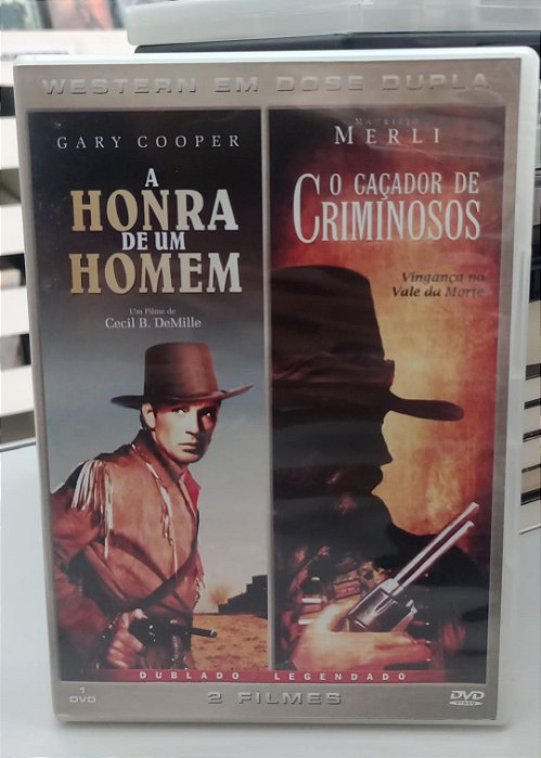 Dvd Western em Dose Dupla: a Honra de um Homem / o Caçador de Criminosos Editora Vários [usado]
