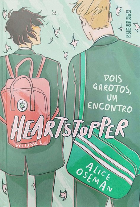 Livro Dois Garotos, um Encontro - Heartstopper 1 Autor Oseman, Alice (2022) [seminovo]