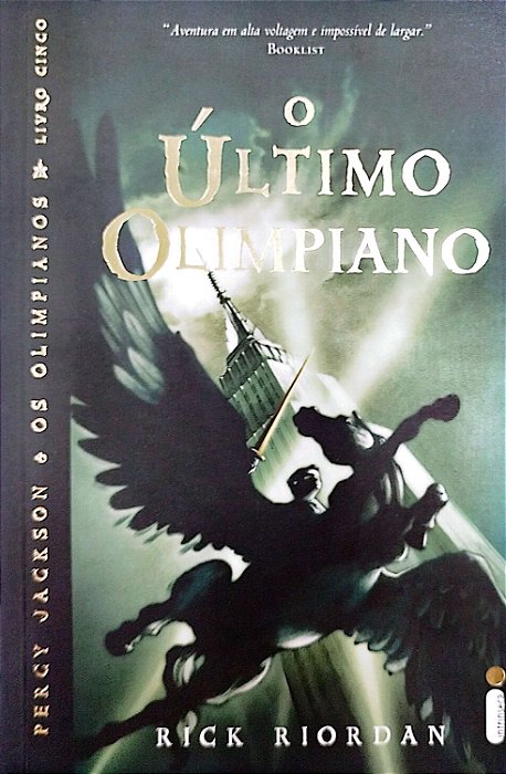 Livro o Último Olimpiano - Percy Jackson e os Olimpianos Livro Cinco Autor Riordan, Rick (2010) [seminovo]