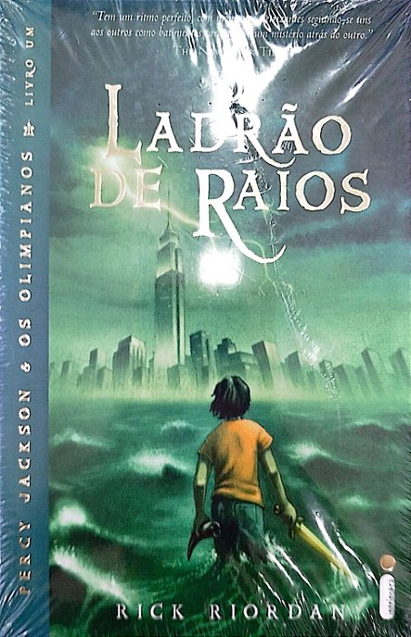 Livro o Ladrão de Raios - Percy Jackson e os Olimpianos Livro um Autor Riordan, Rick [novo]