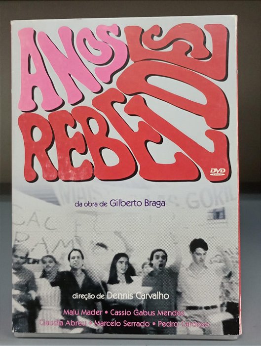 Dvd Anos Rebeldes - Documentário Editora Dennis Carvalho [usado]