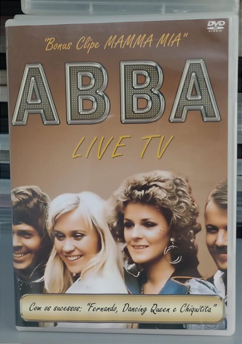 Dvd Abba - Live Tv Editora [usado]