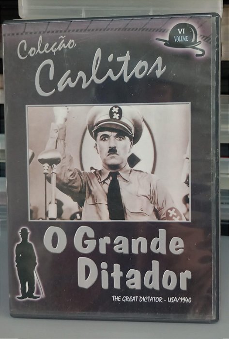 Dvd Coleção Carlitos, Vol. 6 - o Grande Ditador Editora Charles Chaplin [usado]