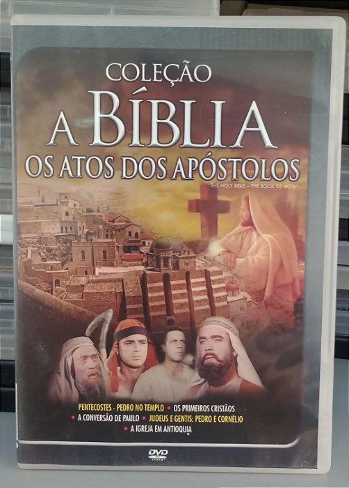 Dvd a Bíblia, Coleção - os Atos dos Apóstolos Editora [usado]