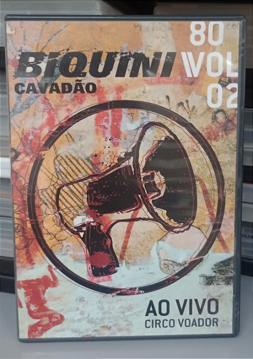 Dvd Biquini Cavadão - 80 / Vol 02 - ao Vivo, Circo Voador Editora Roberto de Oliveira [usado]