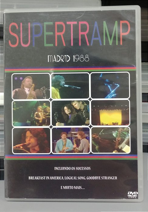 Dvd Supertramp - Madrir 1988 Editora [usado]