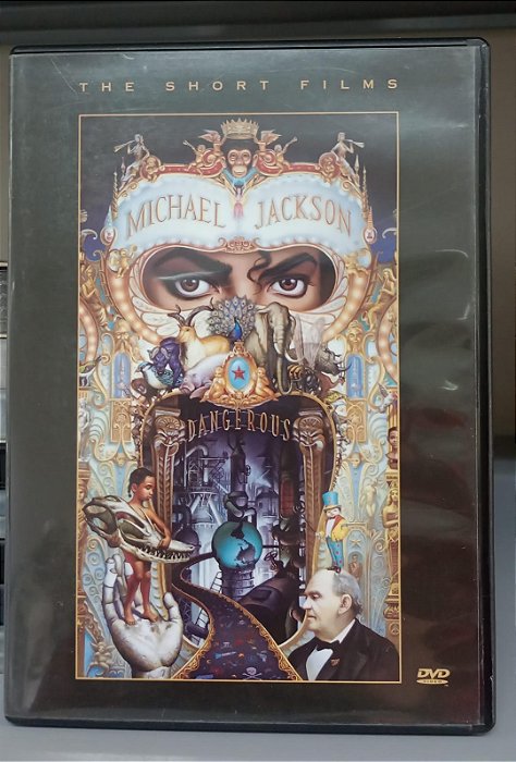 Dvd Michael Jackson - Dangerous, The Short Filmes Editora [usado]