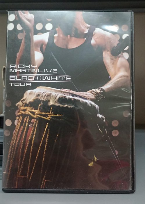 Dvd Ricky Martin - Live: Black And White Tour Editora Jamie King [usado]