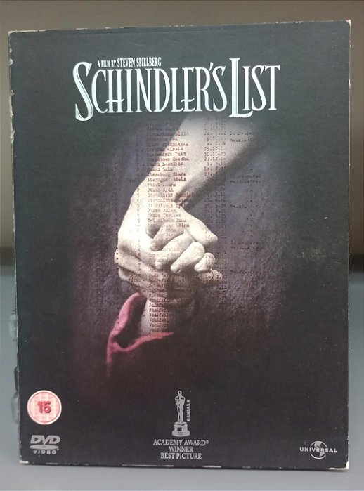 Dvd a Lista de Schindler - Edição Especial Dois Discos / Importado Editora Steven Spielberg [usado]