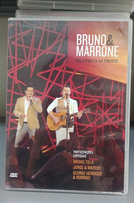 Dvd Bruno & Marrone - pela Porta da Frente Editora [usado]