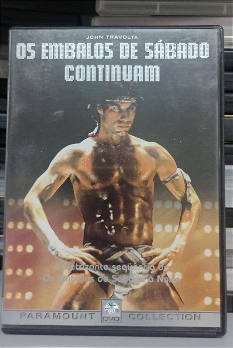 Dvd os Embalos de Sábado Continuam Editora Sylvester Stallone [usado]