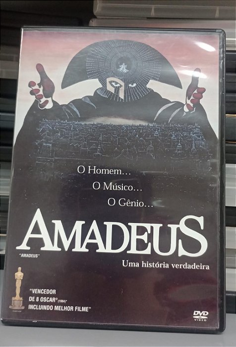 Dvd Amadeus Editora Milos Forman [usado]