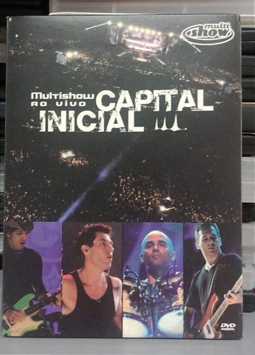 Dvd Capital Inicial - Multishow ao Vivo Editora Wilson Cunha [usado]
