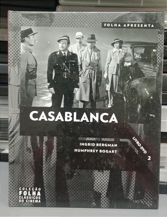 Dvd Casablanca - Coleção Folha Clássicos do Cinema 2 Editora Michael Curtiz [usado]