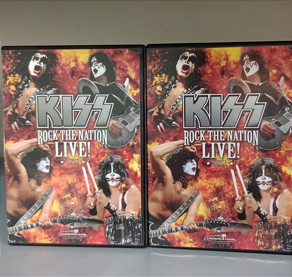 Dvd Kiss - Rock The Nation Live Editora [usado]