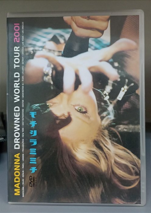 Dvd Madonna - Drowned World Tour 2001 Editora Hamish Hamilton [usado]