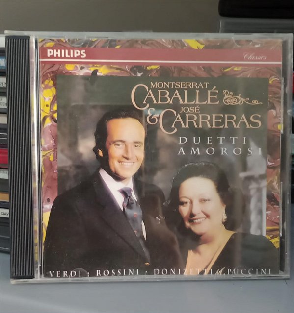 Cd Duetti Amorosi Interprete Montserrat Caballé, José Carreras (1992) [usado]