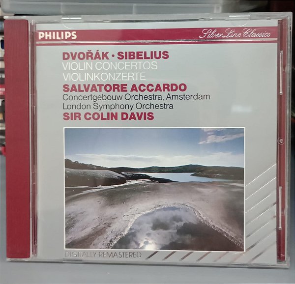 Cd Dvorak / Sibelius - Violin Concertos Interprete Vários (1980) [usado]