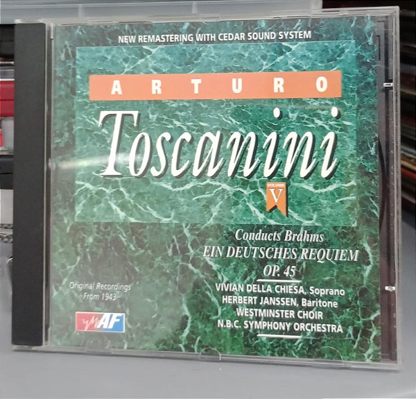 Cd Arturo Toscanini Interprete Arturo Toscanini (1996) [usado]