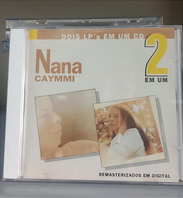 Cd Nana Caymmi - Dois Lps em um Cd Interprete Nana Caymmi [usado]