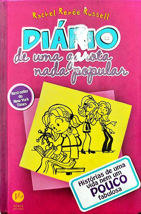 Livro Histórias de Uma Vida Nem um Pouco Fabulosa - Diário de Uma Garota Nada Popular Autor Russell, Rachel Renée (2023) [seminovo]