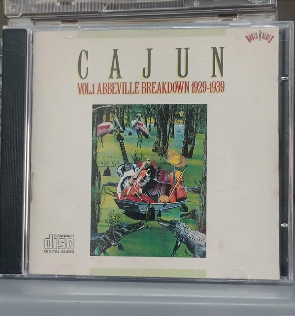 Cd Cajun Vol.1 Abbeville Brekdown 1929 - 1939 Interprete Vários (1990) [usado]