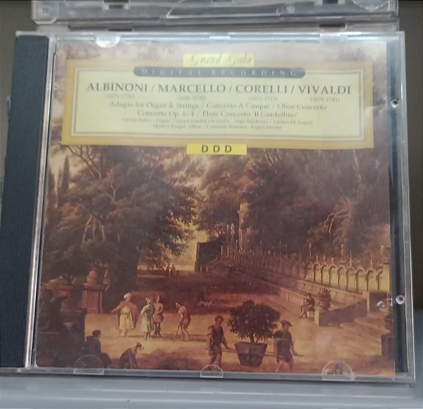Cd Albinoni / Marcello / Corelli / Vivaldi Interprete Vários [usado]
