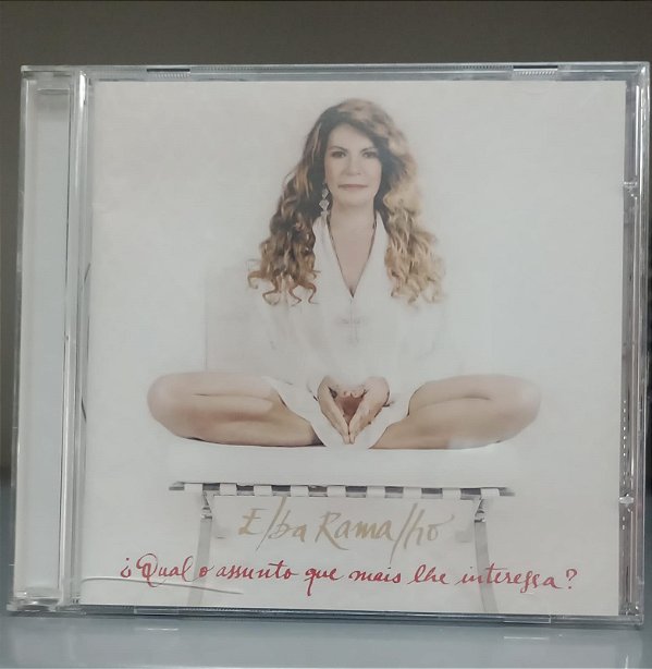 Cd Qual o Assunto que Mais Lhe Interessa ? Interprete Elba Ramalho [usado]