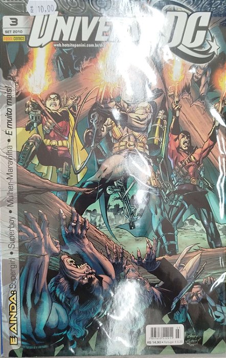 Gibi Universo Dc #3 Autor (2010) [seminovo]