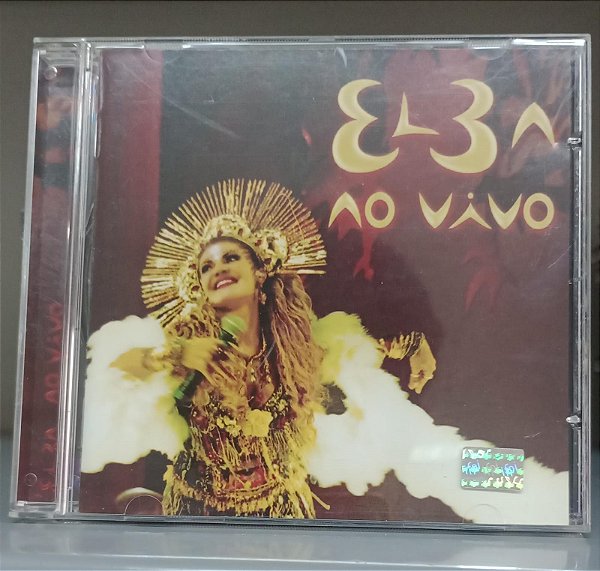 Cd Elba ao Vivo Interprete Elba Ramalho (2003) [usado]