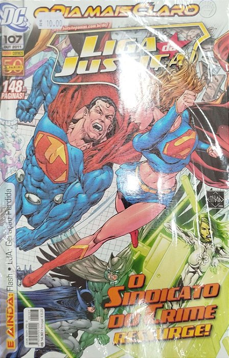 Gibi Liga da Justiça #107 Autor (2011) [seminovo]