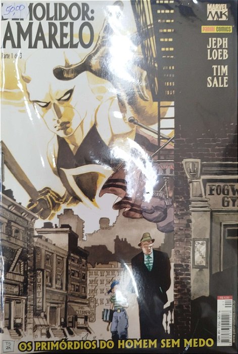 Gibi Demolidor: Amarelo - 3 Volumes Autor Jeph Loeb e Tim Sale (2002) [seminovo]