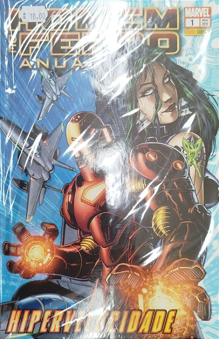 Gibi Homem de Ferro Anual #1 Autor (2010) [seminovo]