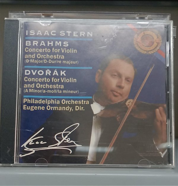 Cd Brahms / Dvorak - Cbs Masterworks Interprete Isaac Stern [usado]