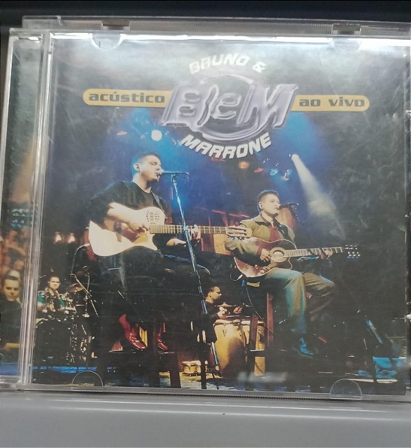Cd Bruno e Marrone - Acústico / ao Vivo Interprete Bruno e Marrone (2001) [usado]