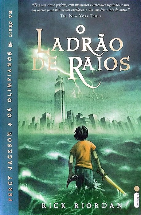 Livro o Ladrão de Raios - Percy Jackson e os Olimpianos Livro um Autor Riordan, Rick (2010) [seminovo]