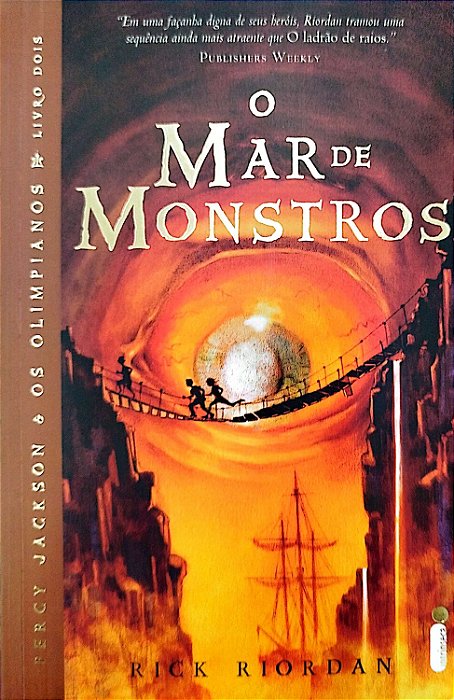 Livro o Mar de Monstros - Percy Jackson e os Olimpianos Livro Dois Autor Riordan, Rick (2009) [seminovo]