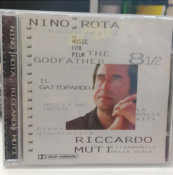Cd Music For Film Interprete Nino Rota (1997) [usado]