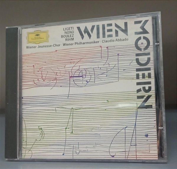 Cd Wien Modern - Ligeti / Nono / Boulez / Rihm / Wiener Philamoniker / Abbado Interprete Vários (1991) [usado]