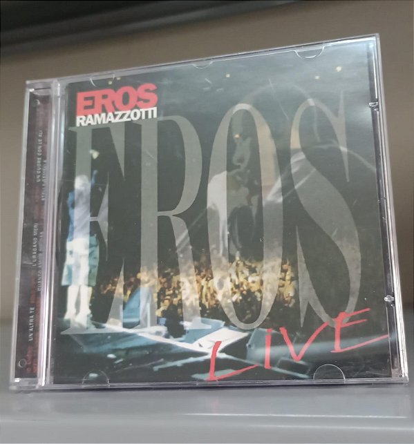 Cd Eros Live Interprete Eros Ramazzotti (1998) [usado]
