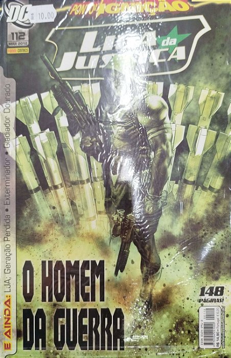 Gibi Liga da Justiça #112 Autor (2012) [seminovo]