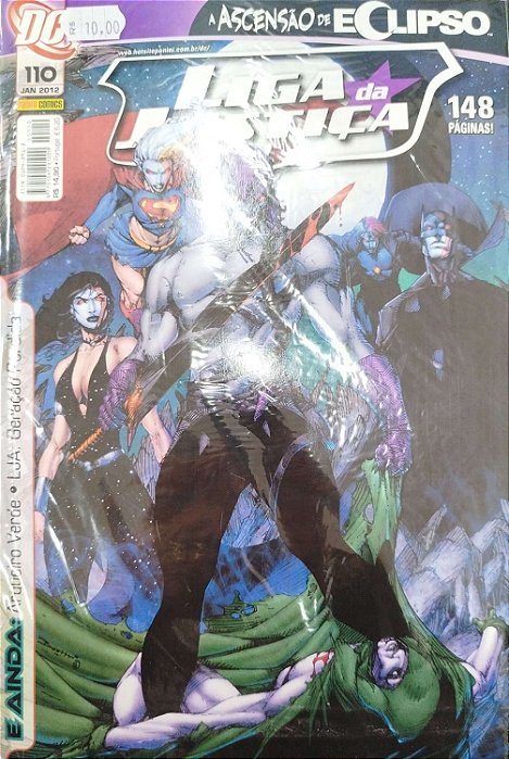Gibi Liga da Justiça #110 Autor (2012) [usado]